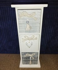 Drawer chest wooden storage - 3,