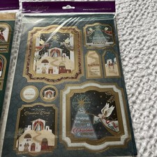 HUNKYDORY THE MIRACLE OF CHRISTMAS DELUXE CARD COLLECTION + added topper sheet