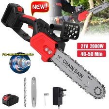12" Cordless Chainsaw 21V