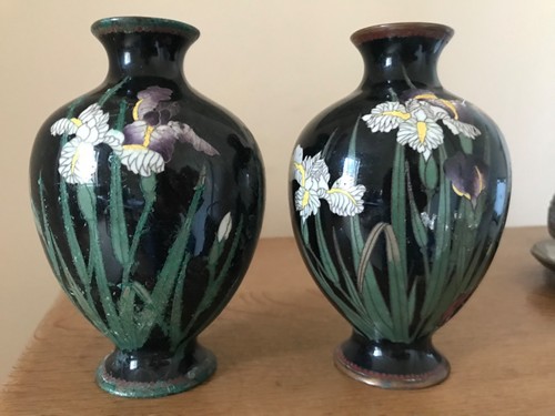 Pair large meiji - of,