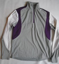 Sunice Golf Top 1/4 Zip Men's M Medium Grey Superlite FX Free UK P+P