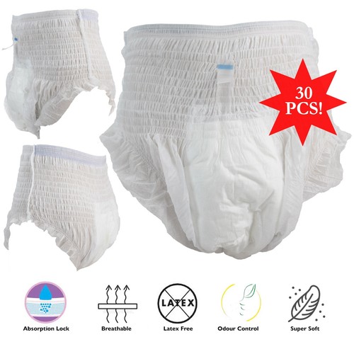 Adult incontinence nappies - adult,