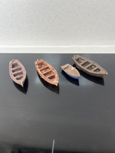 Scale rowing boats - 1:76,