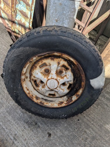 Original white rostyle wheel - original,