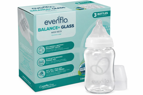 Evenflo balance glass baby - balance+,