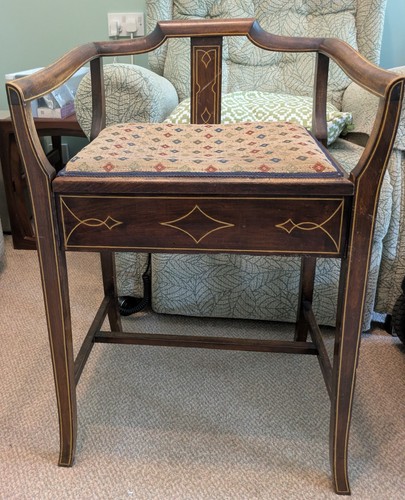 Antique edwardian mahogany - antique,