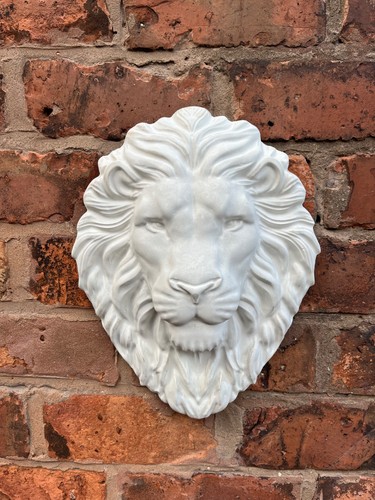 Large lions head garden - head,