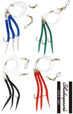 Shakespeare SALT Gummi Makk Sea Rigs Eel Rig 5/0 or 8/0 Hook Fishing Rig