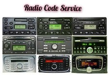 FORD RADIO PIN CODE SERVICE FOCUS MONDEO FIESTA TRANSIT SONY 6000 6006 CD STEREO