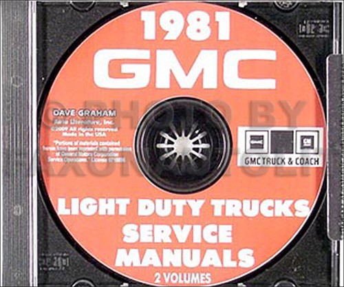 1981 gmc shop manual - shop,