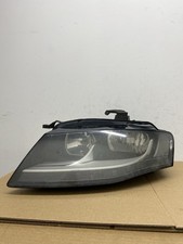 AUDI A4 B8 08-12 HALOGEN HEADLIGHT PASSENGER LEFT SIDE 8K0941003A
