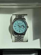 West End Watch co Sowar Prima Tiffany Dial Day-Date 41mm