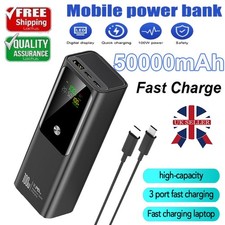 Power 50000mAh Bank 100W USB