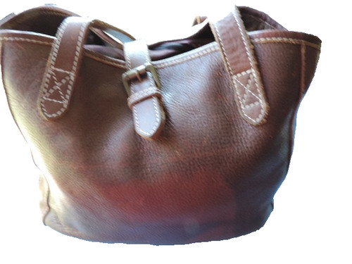 Fat face brown - face, tote