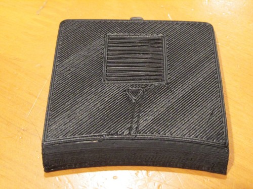 Printed battery door cover - battery,