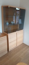 Skovby SM752 Sideboard & SM762 Hutch in Oak Lacquer Ex-Display