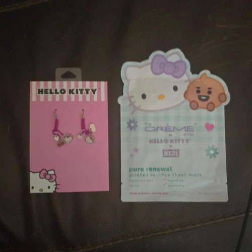 Hello kitty earrings - hello,