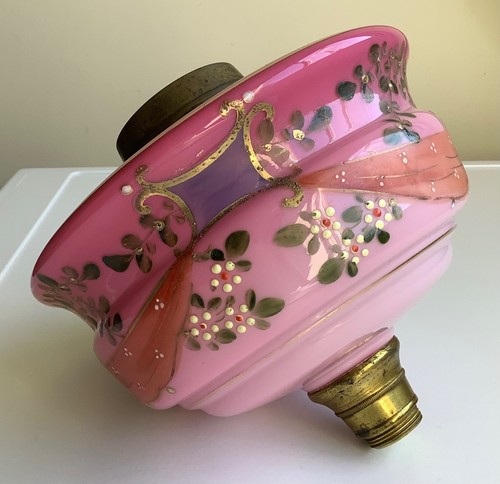 Antique hand painted pink - painted,