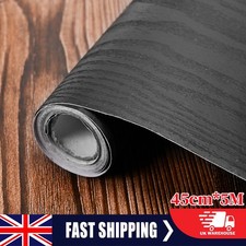 5m Wood Effect Vinyl Wallpaper Self Adhesive Cupboard Worktop Wrap Film Sticker