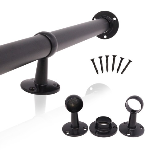 Wardrobe rail black - rail,