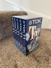 TDK TV180 VHS Blank Tapes Pack