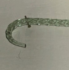 Rare Antique Glass Walking