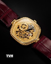 1970s Rare Audemars Piguet Skeleton Ultra-Slim Manual Winding