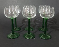 6 Vintage French Luminarc Wine