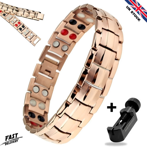 Mens copper bracelet magnetic - mens,