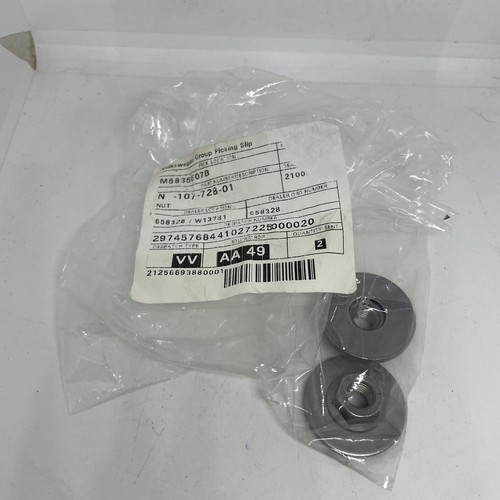 Genuine volkswagen hex nuts - genuine, x2
