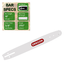 18" OREGON Single Rivet Guide