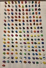 Gogo’s Crazy Bones Mixed Bundle 188 Figures Series 1 2 3 4 5 Tokyo Advance & Tin