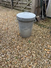 Old Galvanised Dust Bin
