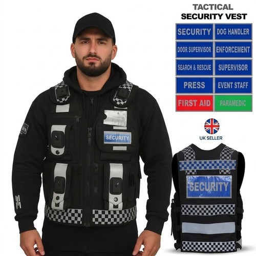 Viz security vest - hi,