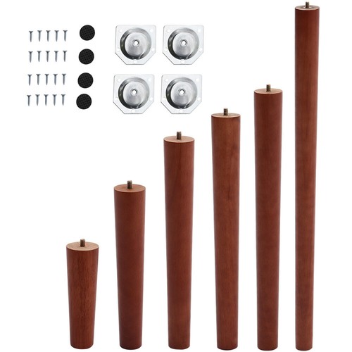 4pcs wooden table legs desk - 4pcs,