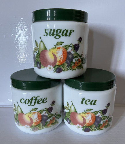 Vintage tea coffee sugar white - vintage,