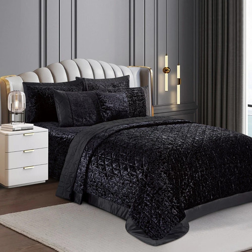 Luxury quilted crushed - luxury,