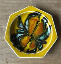 Poole Pottery England yellow