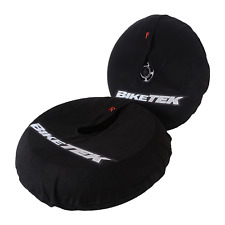 BikeTek Motorcycle Tyre Blankets Tyre Warmer Insulation Overskin Cover Set