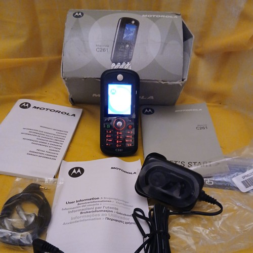 Rare vintage motorola - motorola, c261