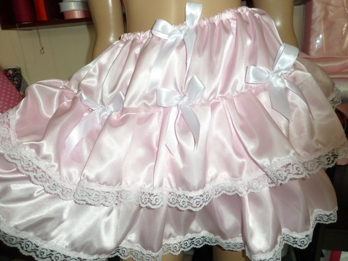 Adult sissy pink frilly - adult,