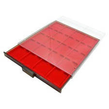 Coin Display Tray Box with