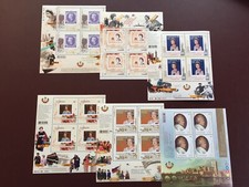 Canada Mini Panes - 2012  QUEEN ELIZABETH II DIAMOND JUBILEE Set of 6 Mini Panes