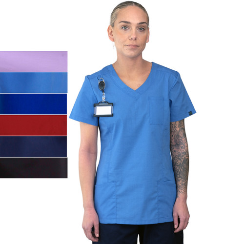 Athena scrub tunic top ladies - scrub,