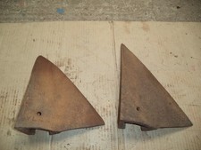 Ransomes YL 44 Two Furrow Plough Points RH Socks 1 New Old Stock 1 used part