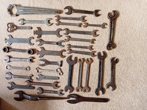 Vintage various spanners job - vintage,