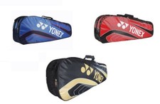 Yonex Racket Bag Sunr23025 Zipper Compartment for Storage of 3 Rackets & Clothes