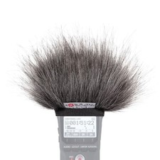 Gutmann Microphone Fur Windscreen Windshield for Zoom H1 / H1n Grey