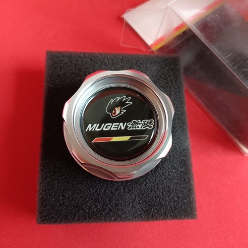 Chrome mugen engine oil filler - engine,