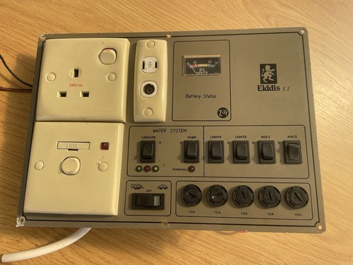 Elddis caravan control board - elddis,